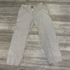 Polo Ralph Lauren Vintage Linen Striped Suit Pants Size 30-32